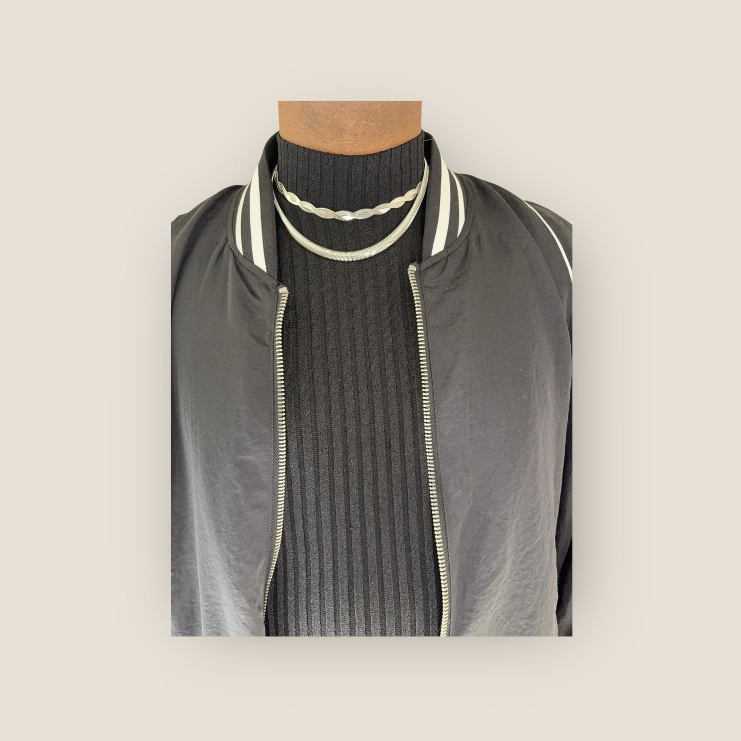 Twisted Snake Necklace (unisex)