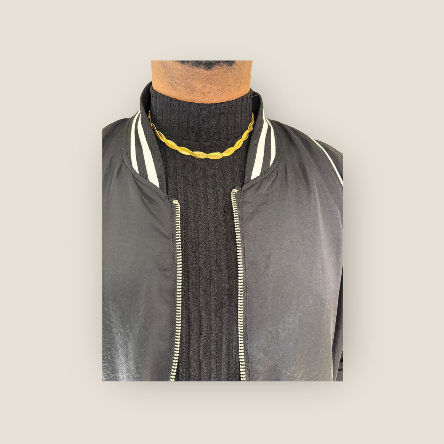 Twisted Snake Necklace (unisex)