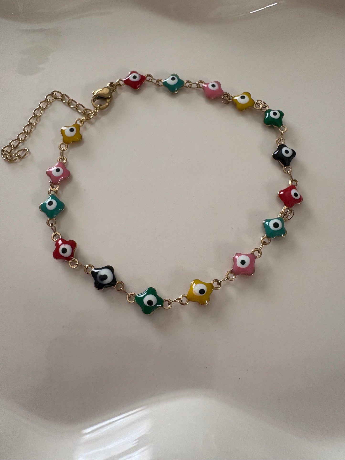 Color eyes Ankle Bracelets