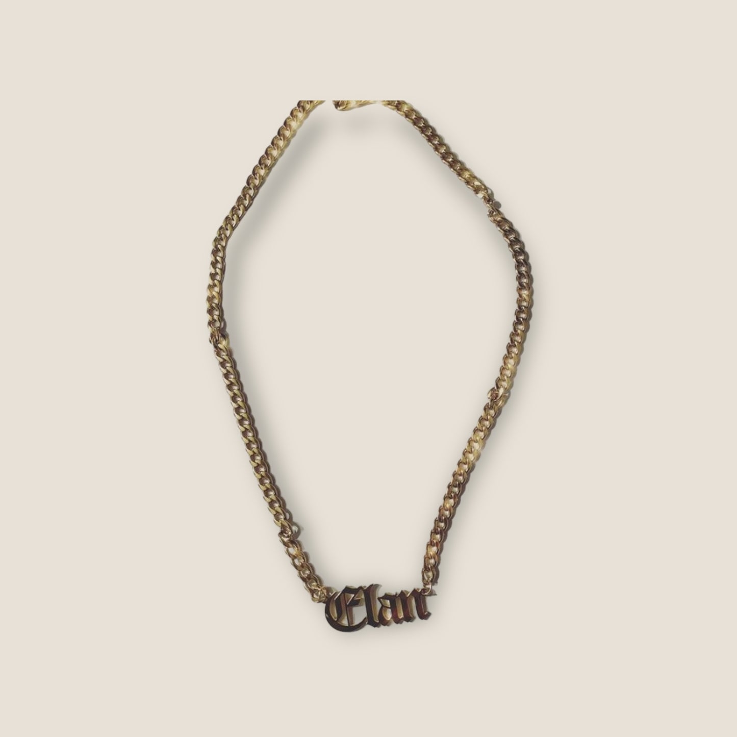 Custom Cuban Link Necklace (unisex)