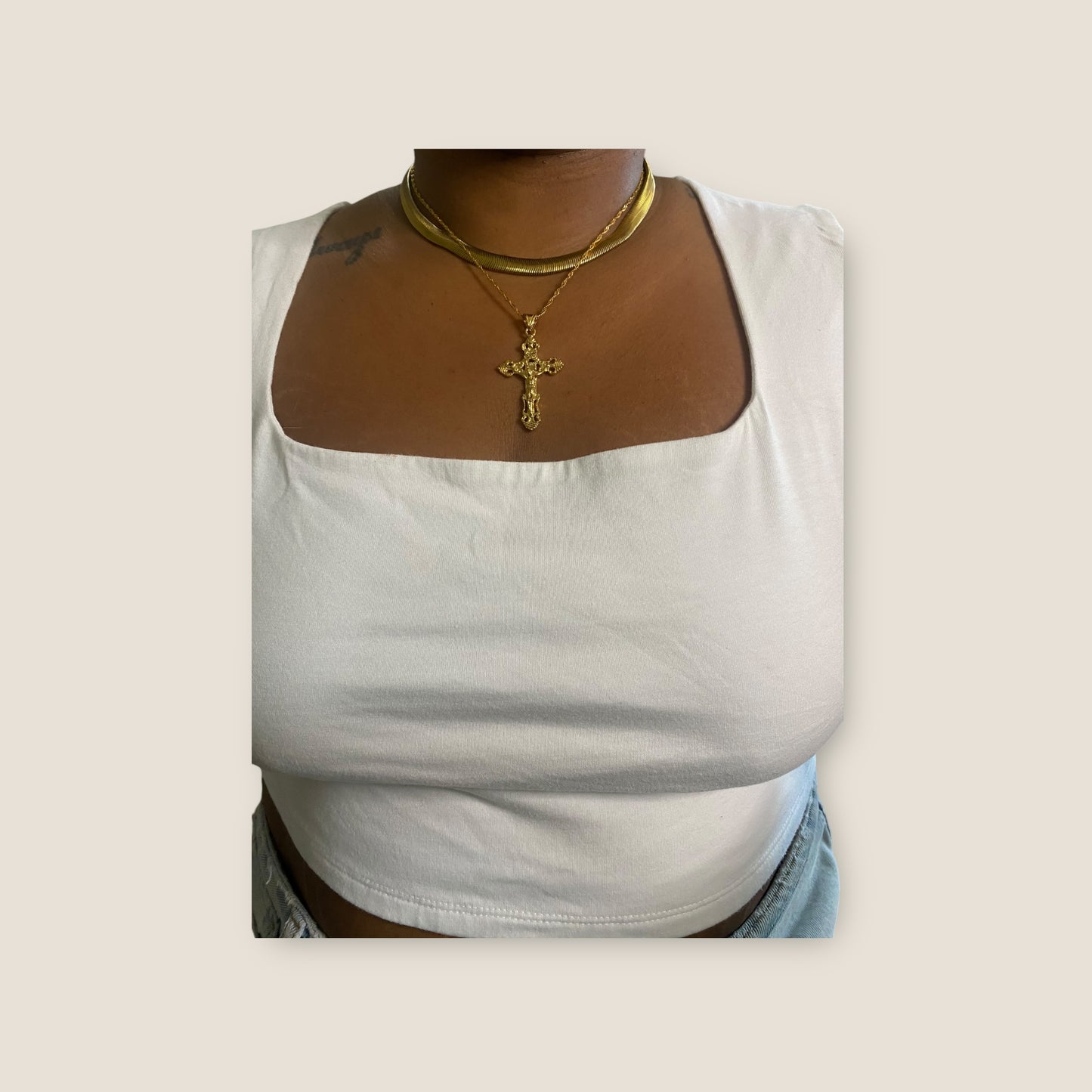 Faith Cross Necklace